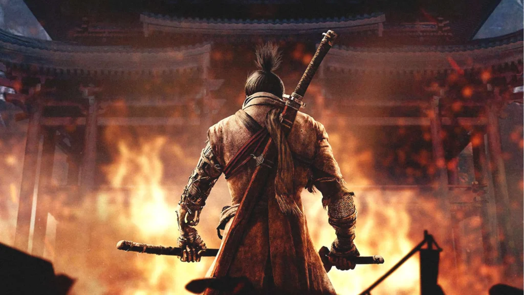 Portada del videojuego "Sekiro"