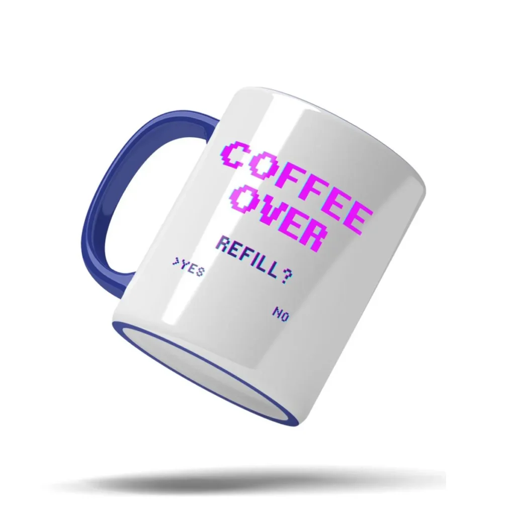 Funny Gamer mug for Retro Gamers