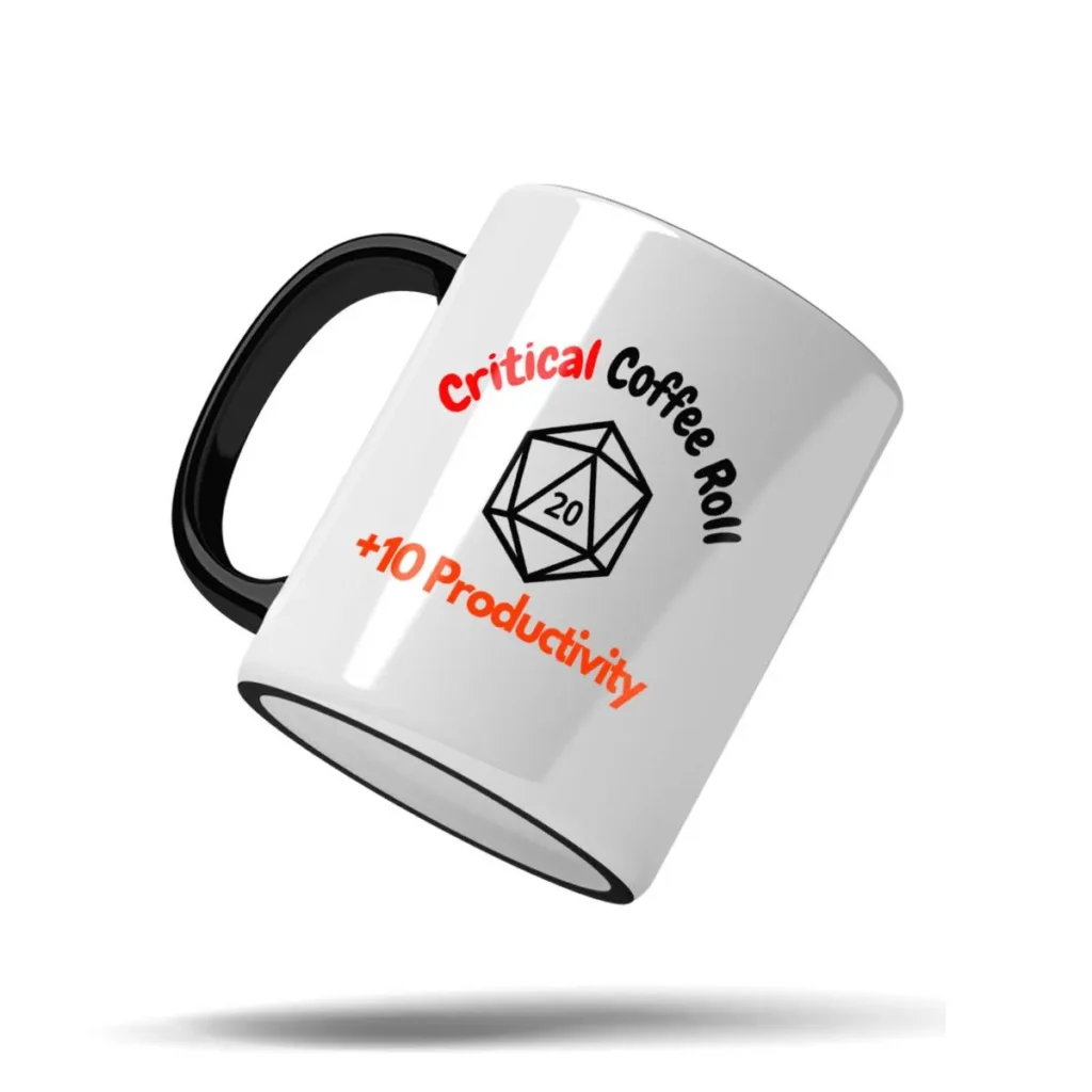 Funny D&D Mug